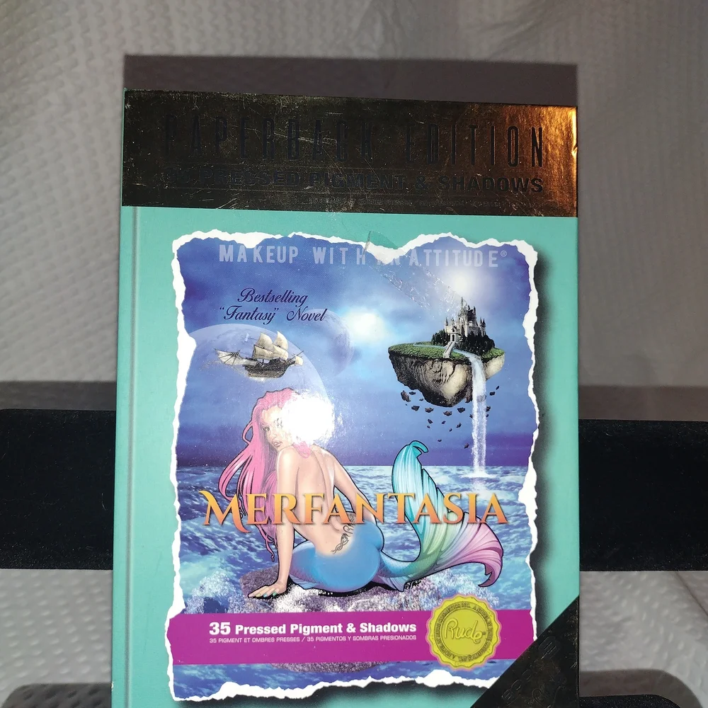 RUDE Merfantasia Paperback Edition Makeup Palette